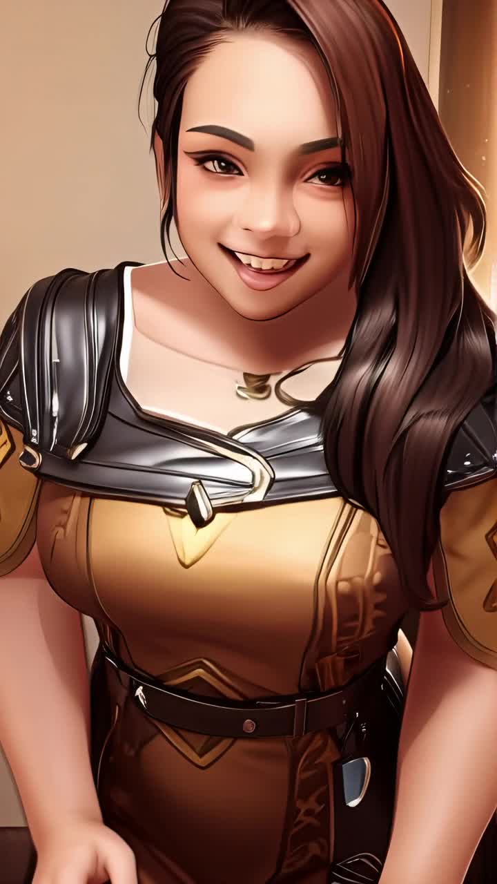 AI Porn Video of a naked woman in POV missionary with a large penis thrusting slowly